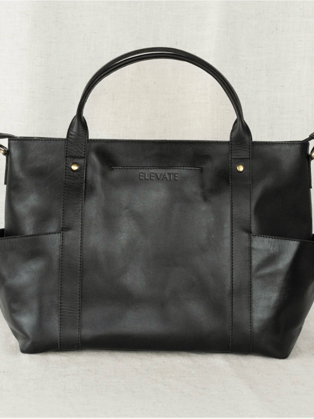 ELEVATE UTILITY BAG – 3-IN-1 LEATHER TOTE, CROSSBODY & BACKPACK